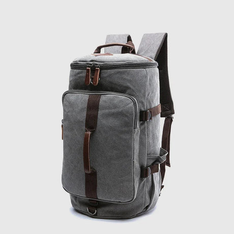 Woodsman Canvas Duffle Bags Travel Weekender Large Capacity Outdoor Backpack Luggage