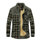 Woodsman Plaid Shirts Lightweight Fleece Jackets