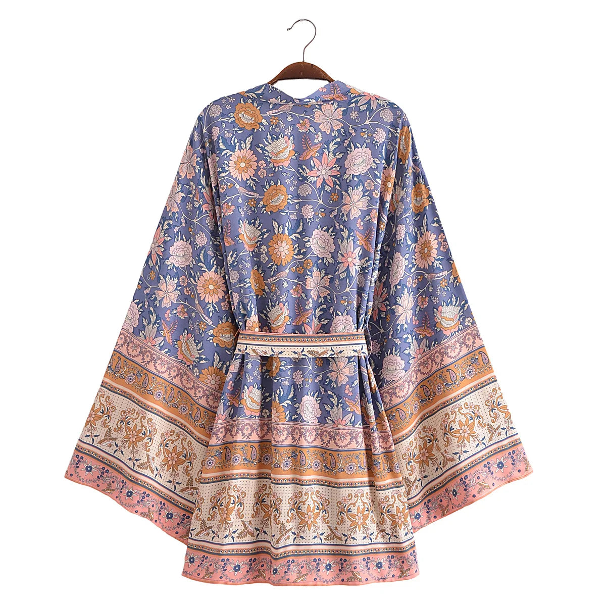 Boho Cover Ups Short Kimono
