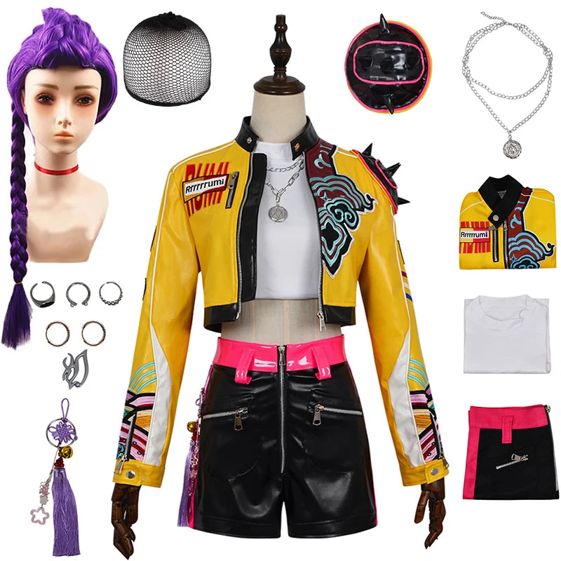 KPop Mira Zoey Rumi Demon Hunters Child Teen Adult Halloween Costumes