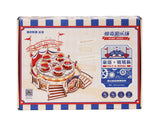 Tilt-A-Whirl Kit DIY Wooden Model Kit