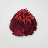 2-50pcs/lot 15cm Hanging Rope Silk Tassels Fringe Sewing Bang Tassel Trim Key Tassels for DIY Embellish Curtain Accessories