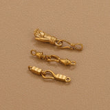 5pcs Stainless Steel Clasp Connectors For DIY Jewellery Making Lobster Clasps Hook Bracelet Necklace Findings