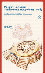 Tilt-A-Whirl Kit DIY Wooden Model Kit