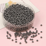 2 3 4mm Metallic Plated Glass Seed Beads Round Japanese Miyuki Seedbeads Loose Spacer Beads for Jewerly Making DIY Needlework