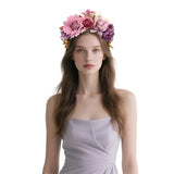 Fabric Flower Goddess Hairbands