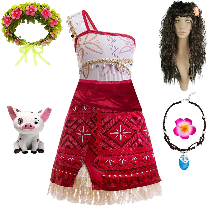 Moana and Maui Dress Ups Halloween Childrens Costumes