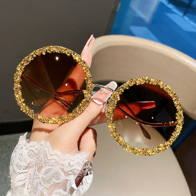 Diamond Moon Fun Glasses Sunglasses