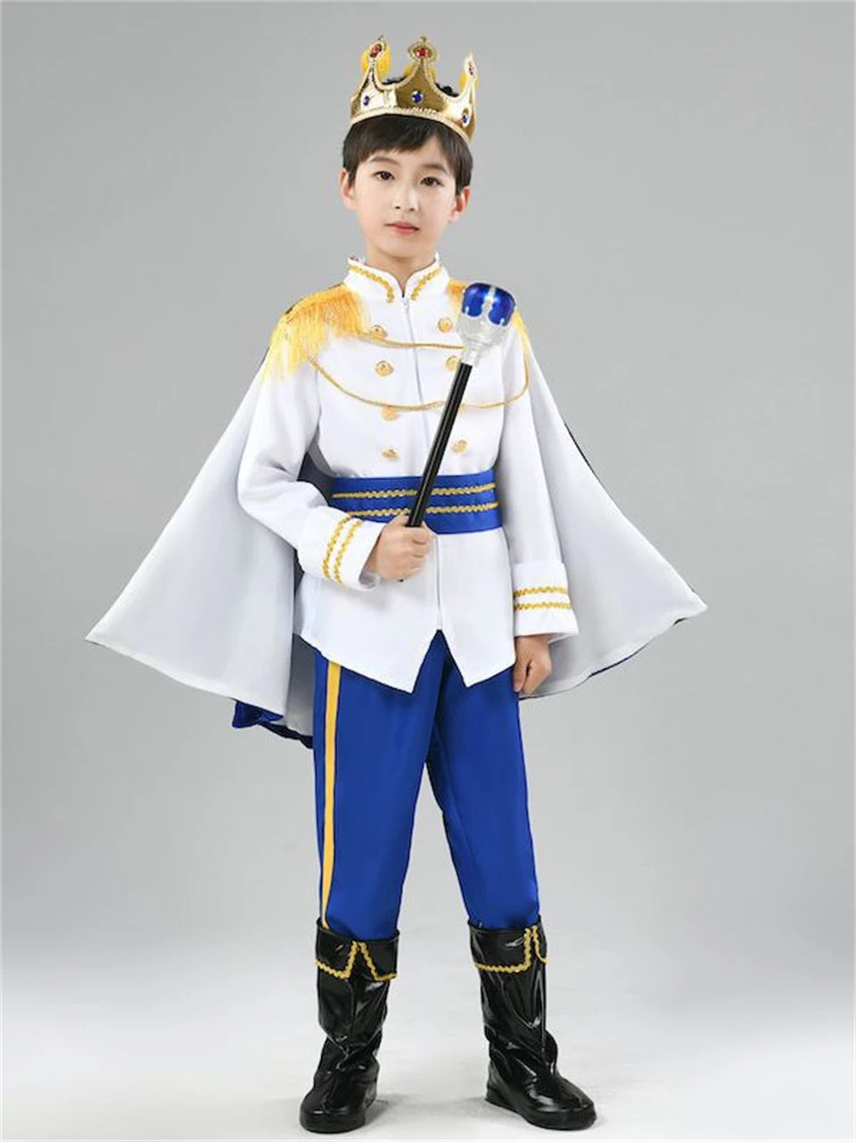 Boy King Prince Halloween Kids Cosplay Costume Sets