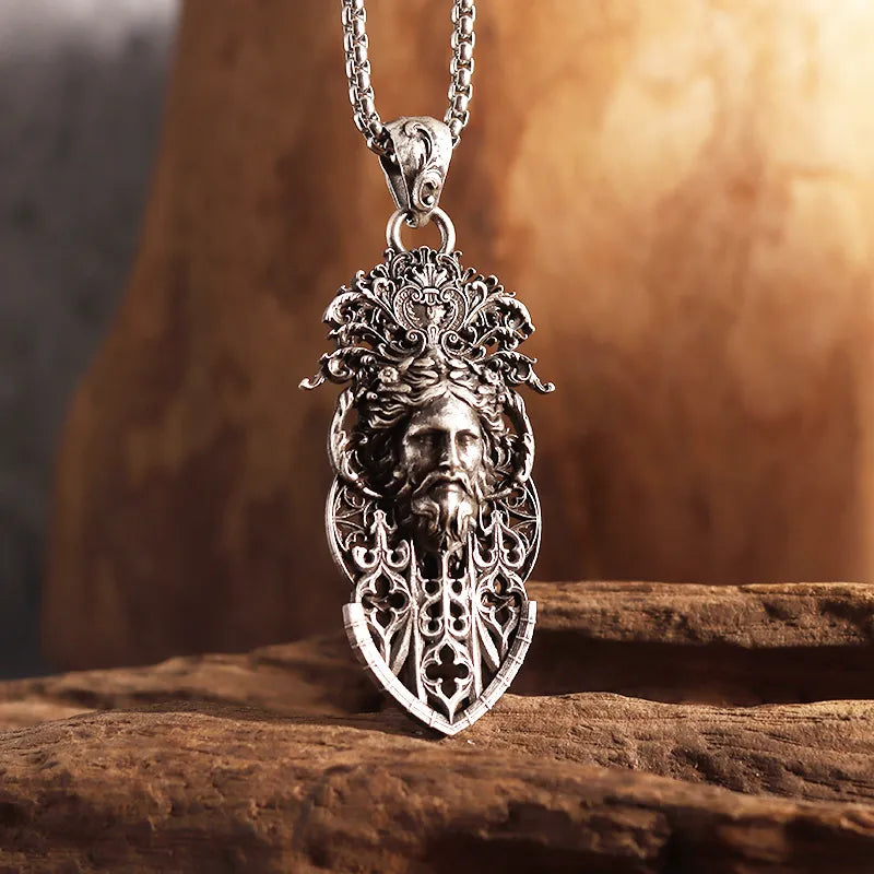 King of The Gods Zeus Pendant Necklace