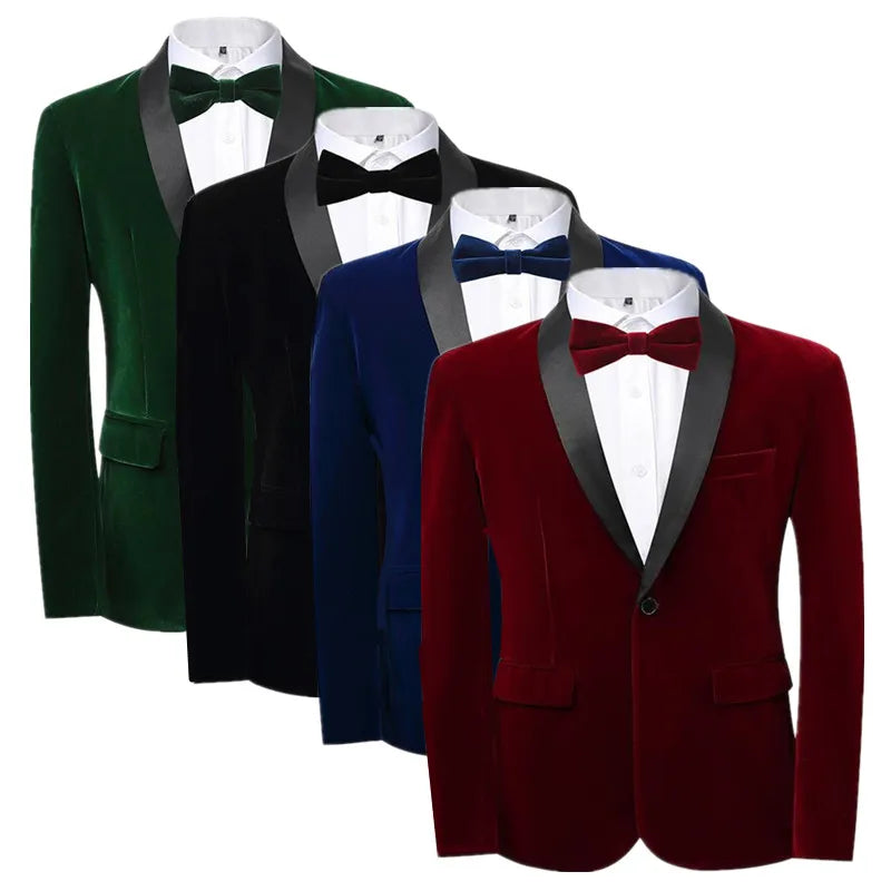 Velvet Suit Jacket