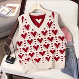 Love Heart Sweater Vest