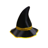 Girls Halloween Cosplay Yellow Witch Costume