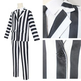 Lydia & Beetlejuice Adult Halloween Costumes