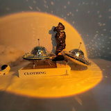 Disco Ball UFO Mirror Decor