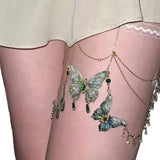 Butterfly Tassels Thigh Chain