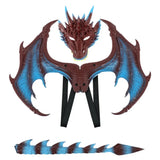 Dragon Costume Kids Cosplay Sets - Wings, Tail, Mask