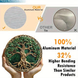 Magical Tree of Life Celtic Art 2D Printed Circular Metal Decorative Sign