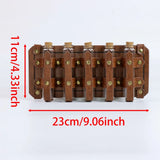 Apothecarist Medieval Leather Vial Holder Alchemy Potion Bottle Carrier for LARP Cosplay Belt Accessory