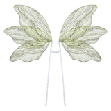 Green Glitter Butterfly Wings Fairy Cosplay