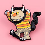 'Where the Wild Things Are' Enamel Pin Brooch Lapel Pins Badge