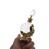Peacock Perfume Bottle Refillable Essential Oils Potions Bottle