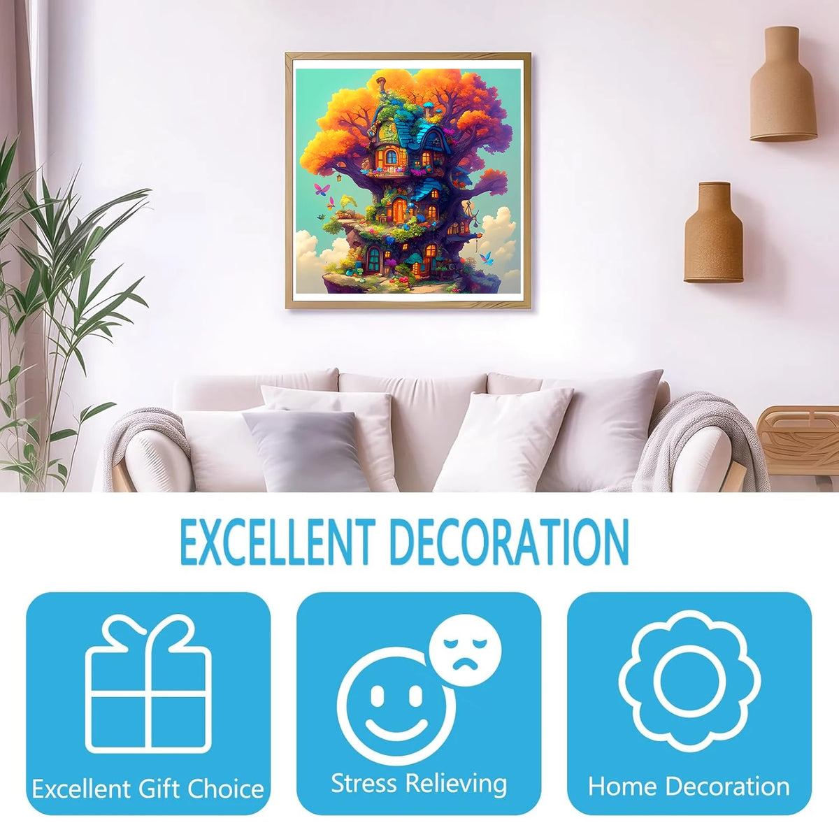 Treehouse Unique Shape Wooden Jigsaw Puzzles