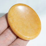 Thumb Pad Worry Stones Crystal Healing Seven Chakra Stones