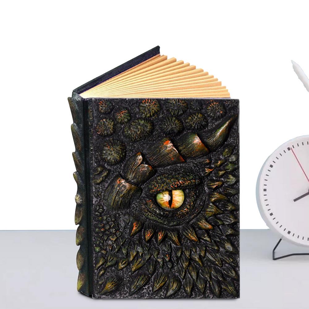 Dragon's Eye Embossed Resin Notebook A5 Journal