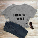 PHENOMENAL WOMAN Cotton T-Shirt