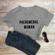 PHENOMENAL WOMAN Cotton T-Shirt