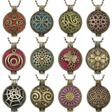 Aromatherapy Diffuser Necklaces Perfume Essential Oil Diffuser Lockets