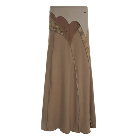 Y2k Dark Green Long Sleeved Ruffle Top Matching Skirt Goblincore