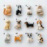 Our Beloved Pets Animal Charm Pendants Stainless Steel PVD 18K Gold Plated For DIY Necklace Bracelet Jewellery Making