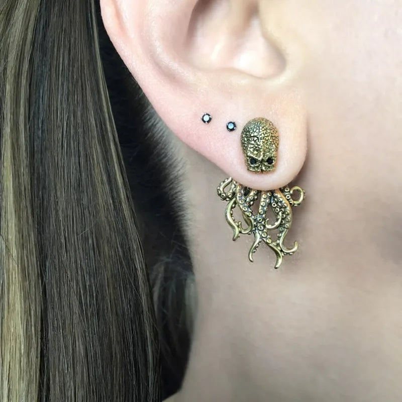 Octopus Earrings