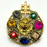 The Mage's Lions Head Brooch