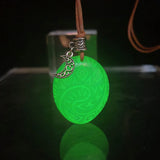 Glowing Heart of Te Fiti Necklace Pendent Glow in the Dark Childrens Jewellery