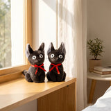 25CM Jiji Black Cat Japanese Anime Studio Ghibli Kiki's Delivery Service Soft Toy