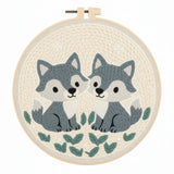 Animals DIY Punch Needle Embroidery Sets For Beginners DIY Craft Kits