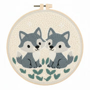 Animals DIY Punch Needle Embroidery Sets For Beginners DIY Craft Kits