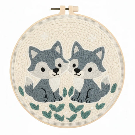 Animals DIY Punch Needle Embroidery Sets For Beginners DIY Craft Kits