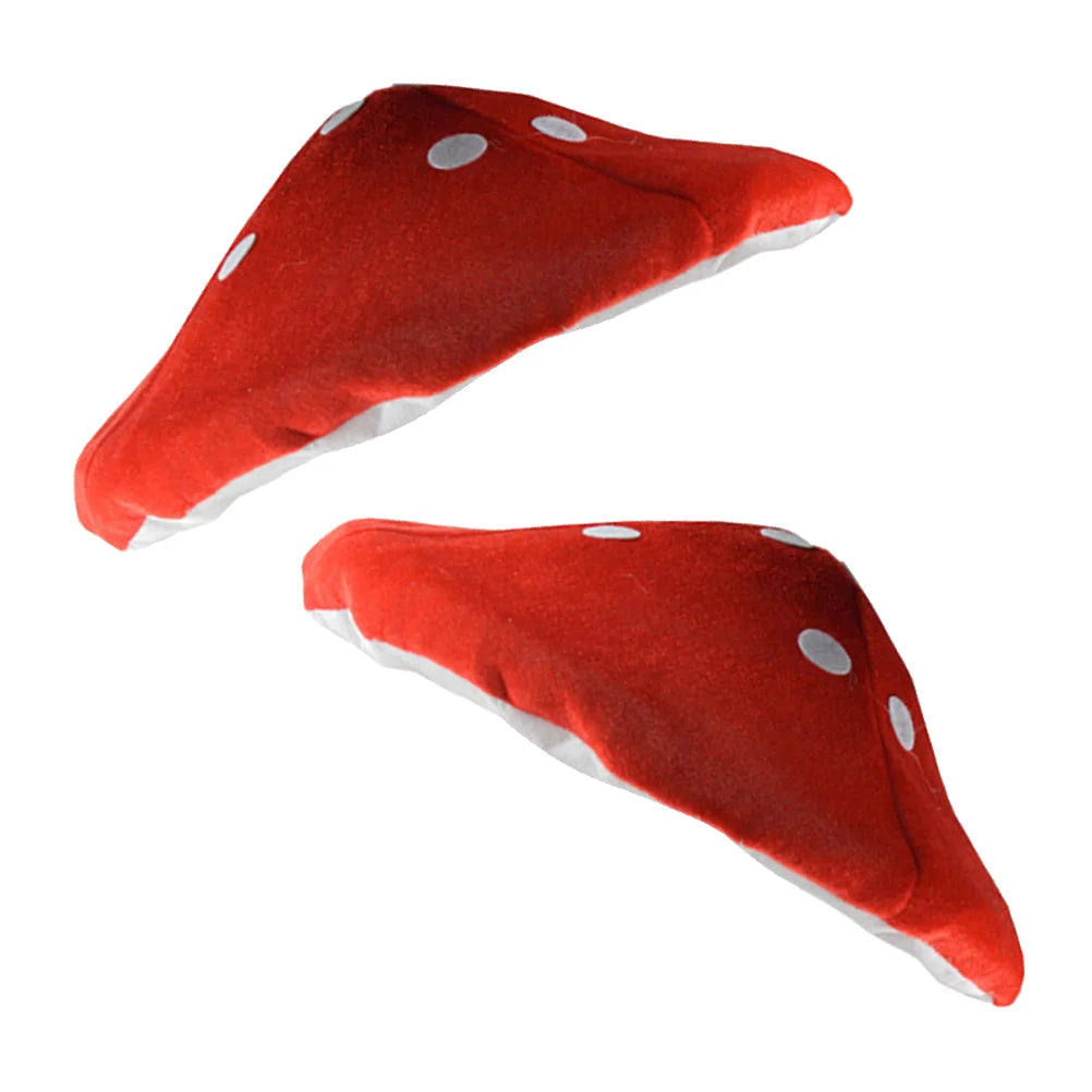 One Mushroom Cap Plush Novelty Hat Costume Dress Up