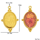 Three Enamel Little Bear Love Charms Stainless Steel Pendants for DIY Bracelets Jewellery Earrings Making
