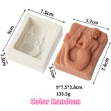 Mermaid Silicone Soap Moulds DIY Ocean Goddess Candle Resin Making Chocolate Mould