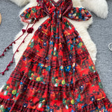 Fiesta Plaid Dress