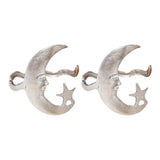 Golden Moon Star Arm Cuff Bracelet Bangle