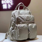 14 Colour Fun Backpacks Waterproof Zipper Multi-pockets Travel School Laptop Bags