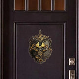 Skull Doorbell Halloween Decorative Haunted House Doorbell Props