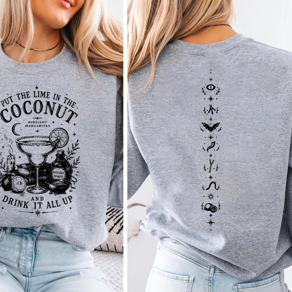 Midnight Margaritas Practical Magic Sweatshirt Pullover