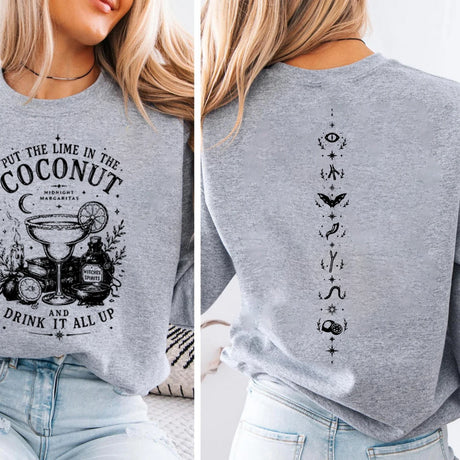 Midnight Margaritas Practical Magic Sweatshirt Pullover